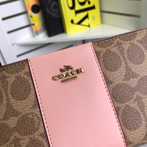 コーチ財布細部ディテール